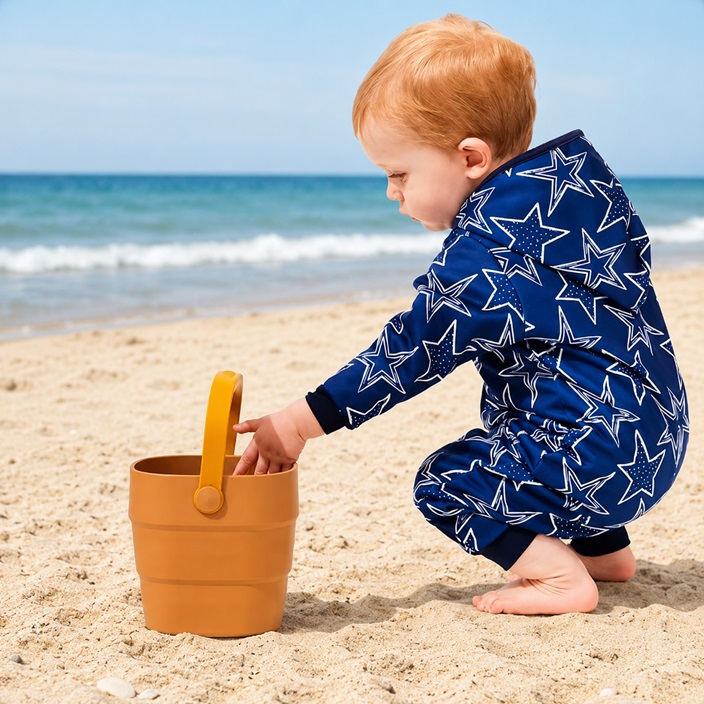 Waterproof Onesie for Kids - SplashAbout Stars