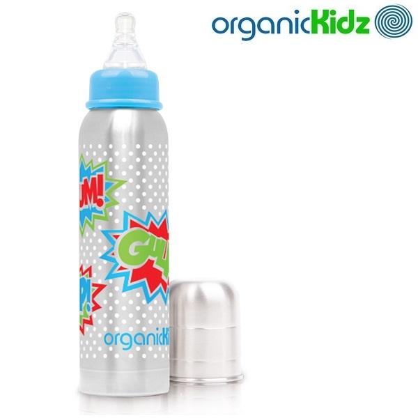 Thermal baby bottle OrganicKidz Bam!