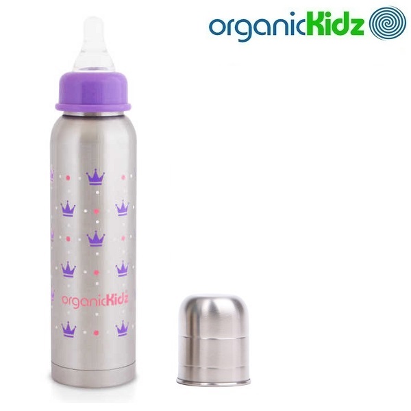 Thermal baby bottle OrganicKidz Posh
