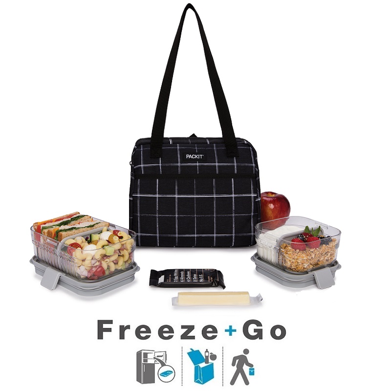 Freezable Cooler Bag Hampton Grid