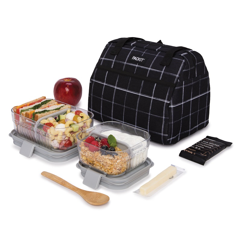 Freezable Cooler Bag Hampton Grid