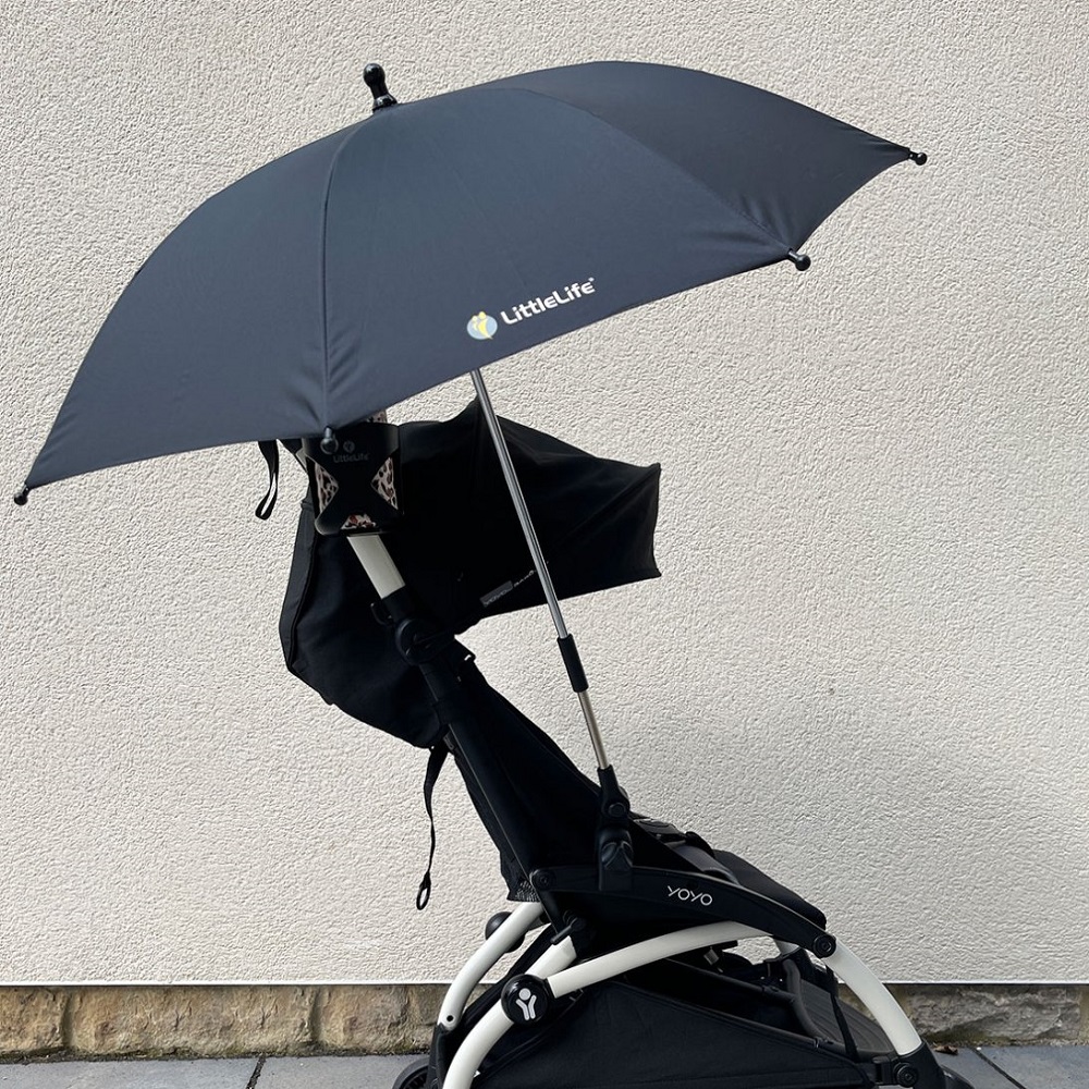 Pram parasol LittleLife Buggy Parasol Black