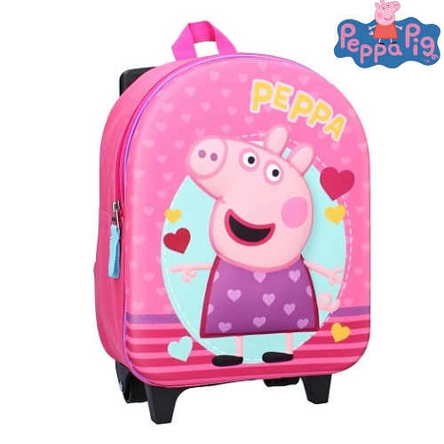 Suitcase for children Peppa Pig Strong Together 3D