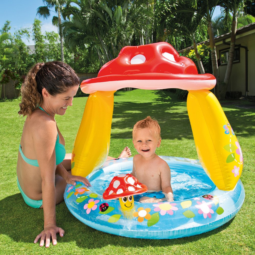 Inflatable pool for kids Intex Mushroom
