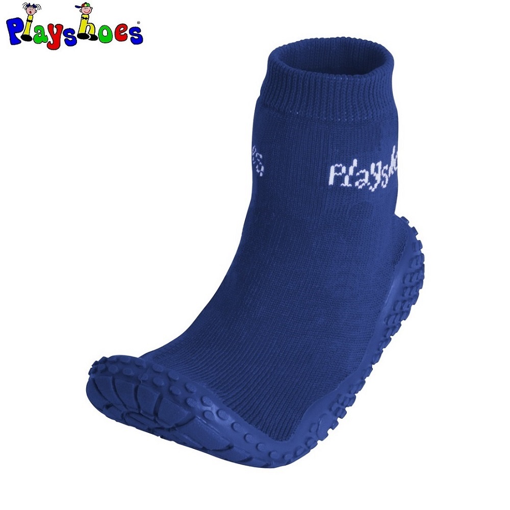 Beach socks for children Playshoes Aquasocks Dark Blue