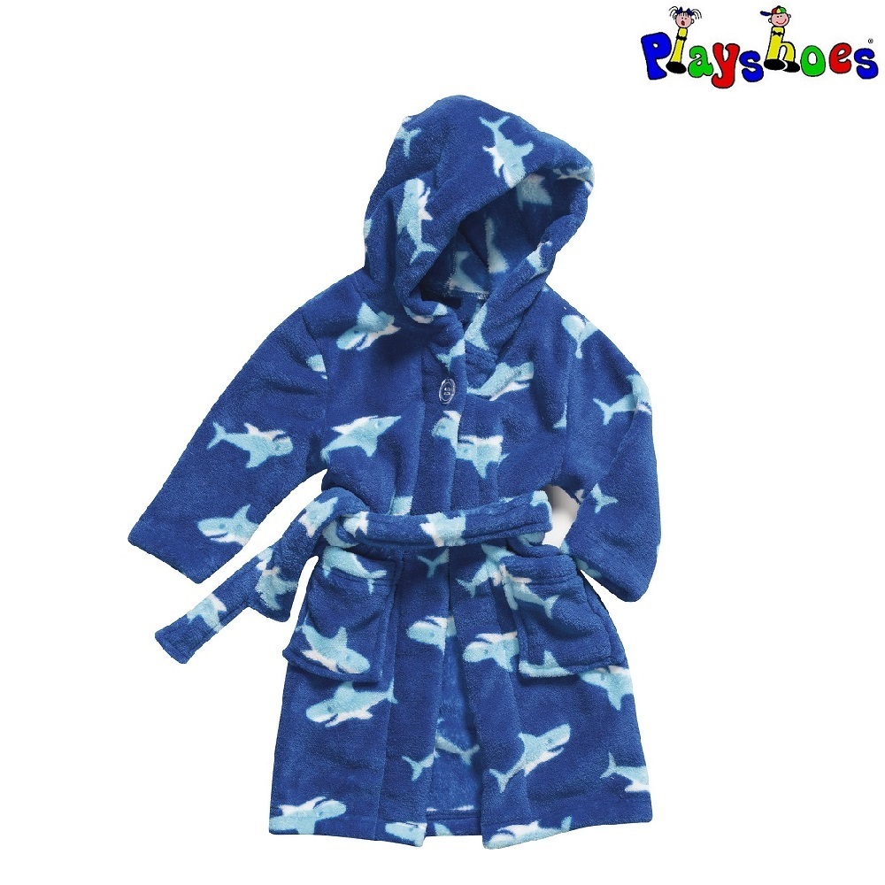 Children's bathrobe Playshoes Shark