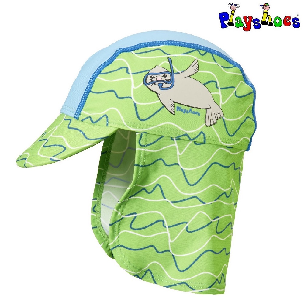 Kids' legionnaire sun cap Playshoes Seal