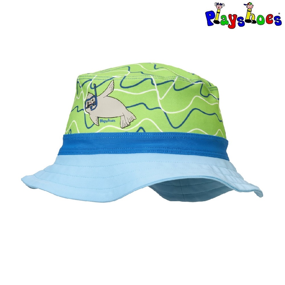 Brim sunhat for children Playshoes Seal
