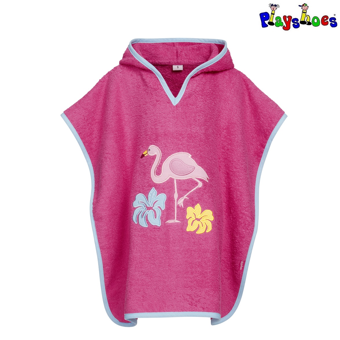 Children's beach ponchos Playshoes Flamingo