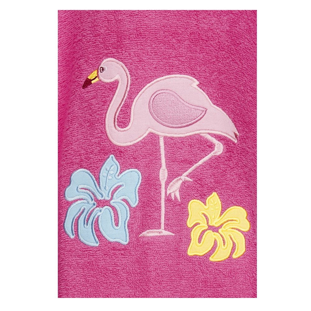 Children's beach ponchos Playshoes Flamingo