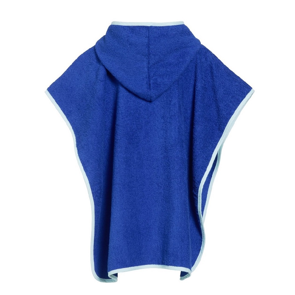 Kids beach poncho Playshoes Blue Shark