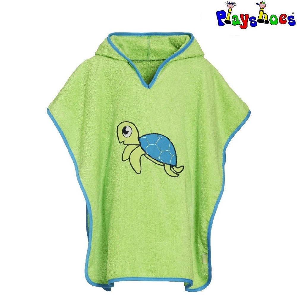 Beach poncho for children Playshoes Turtle