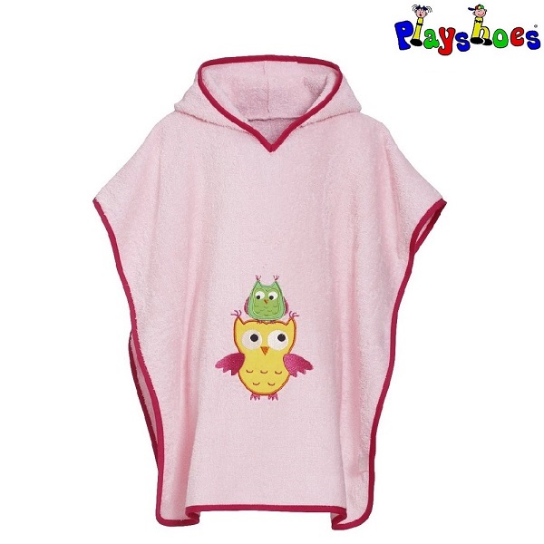 Beach poncho for children Playshoes Owl