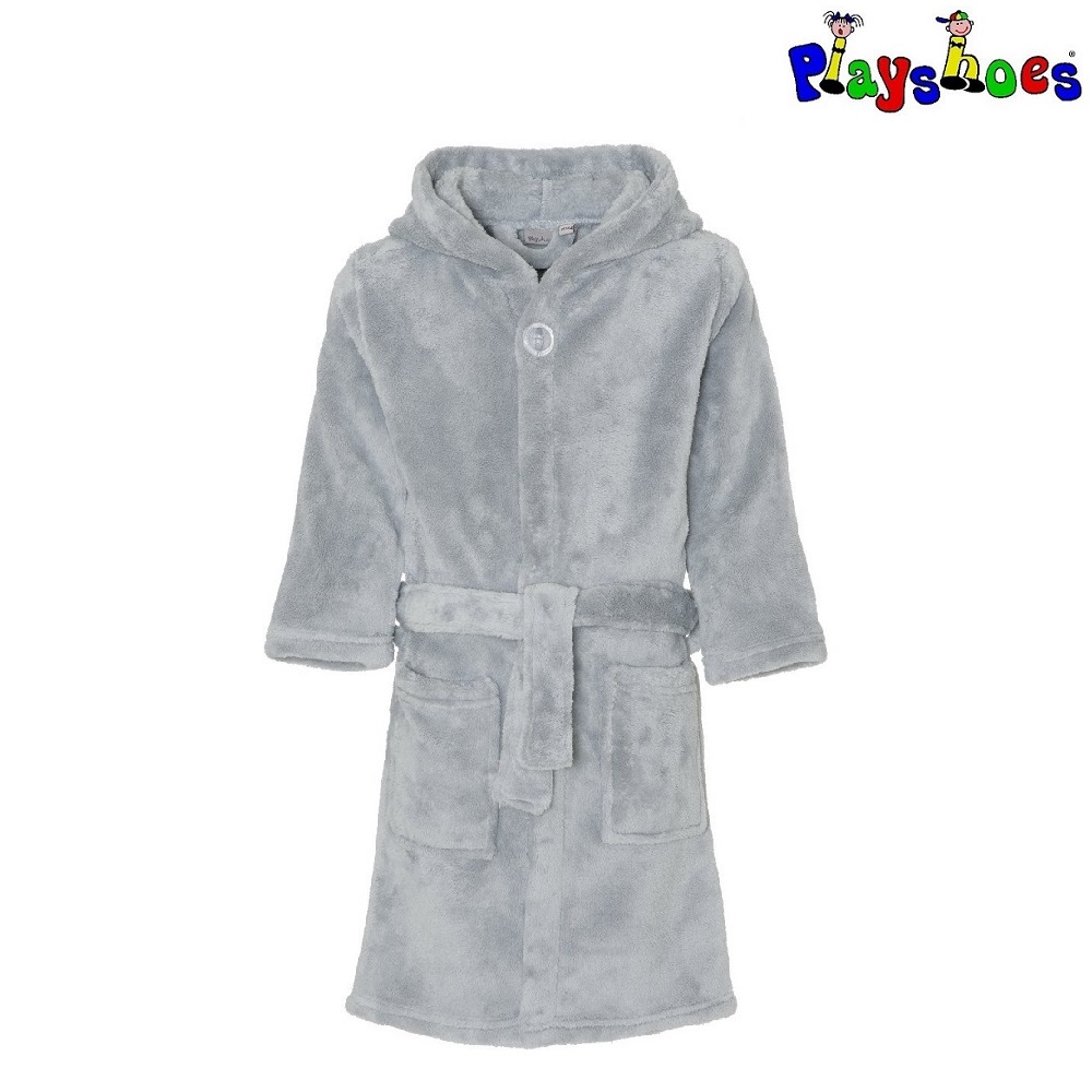 Children's bathrobe Playshoes Grey