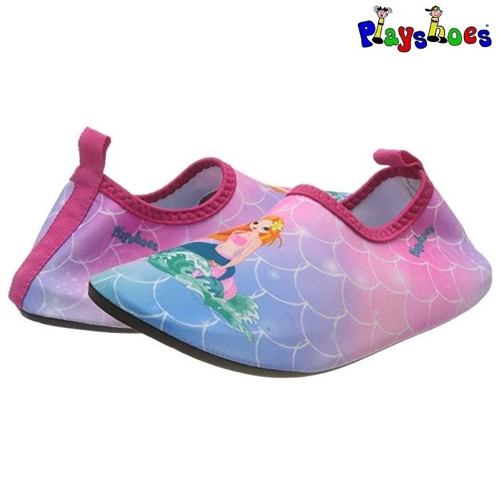 Kids' beach shoes Playshoes Mermaid