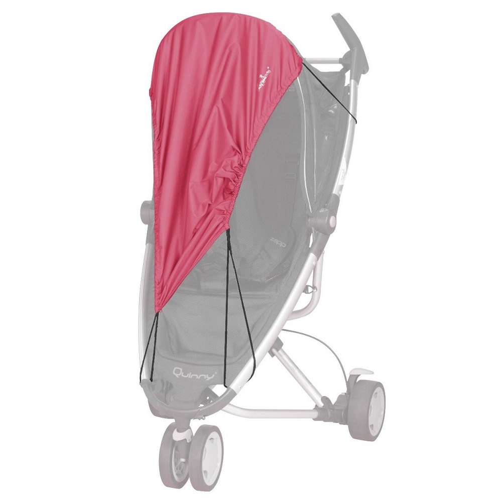 Universal sun shade for prams and strollers Playshoes Red