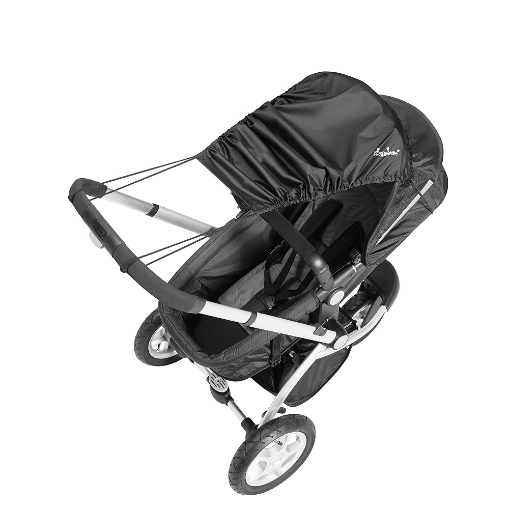 Sun shade for prams and strollers Playshoes Black