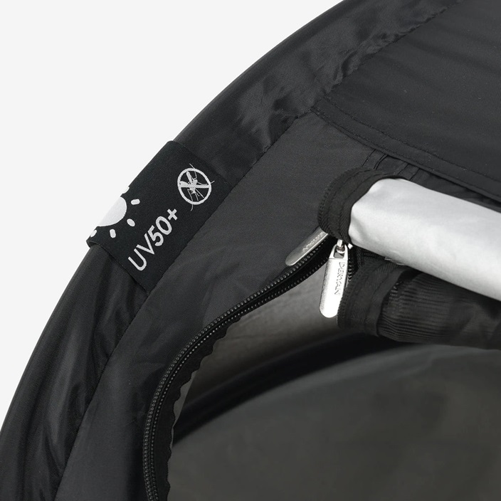Travel Cot - Deryan Toddler Luxe Black