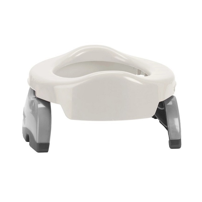 Travel potty and toilet trainer seat Potette Plus Grey Value Pack