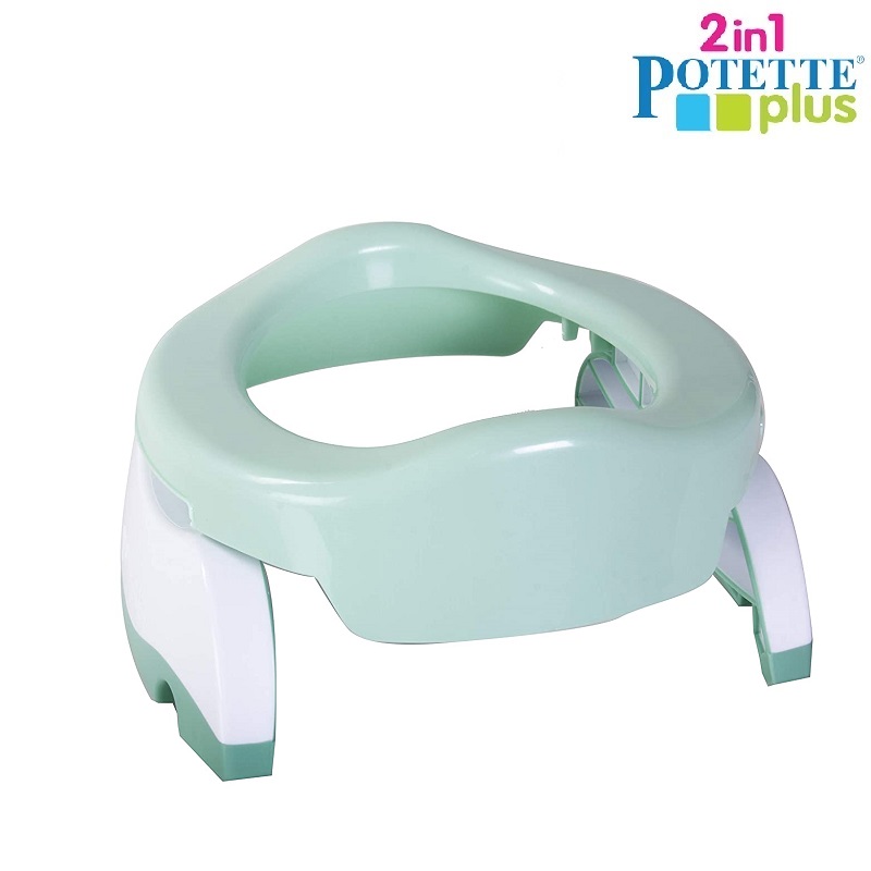 Travel potty and toilet trainer seat Potette Plus Mint