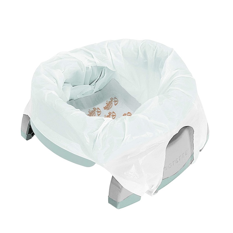 Travel potty and toilet trainer seat Potette Plus Mint