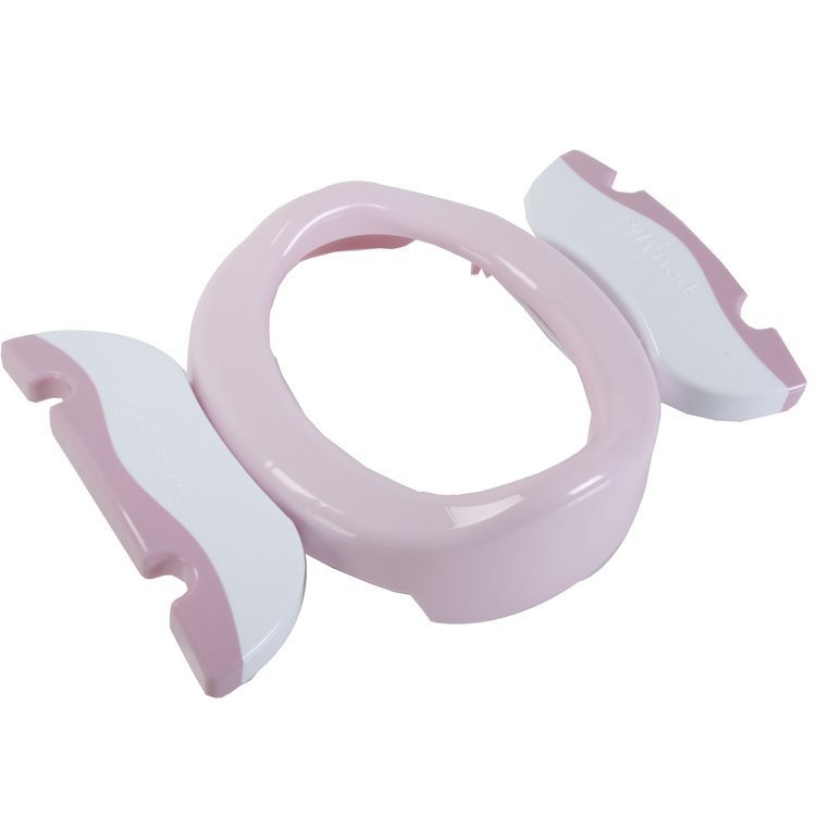 Travel potty and toilet trainer seat Potette Plus Pink