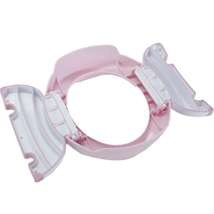 Travel potty and toilet trainer seat Potette Plus Pink