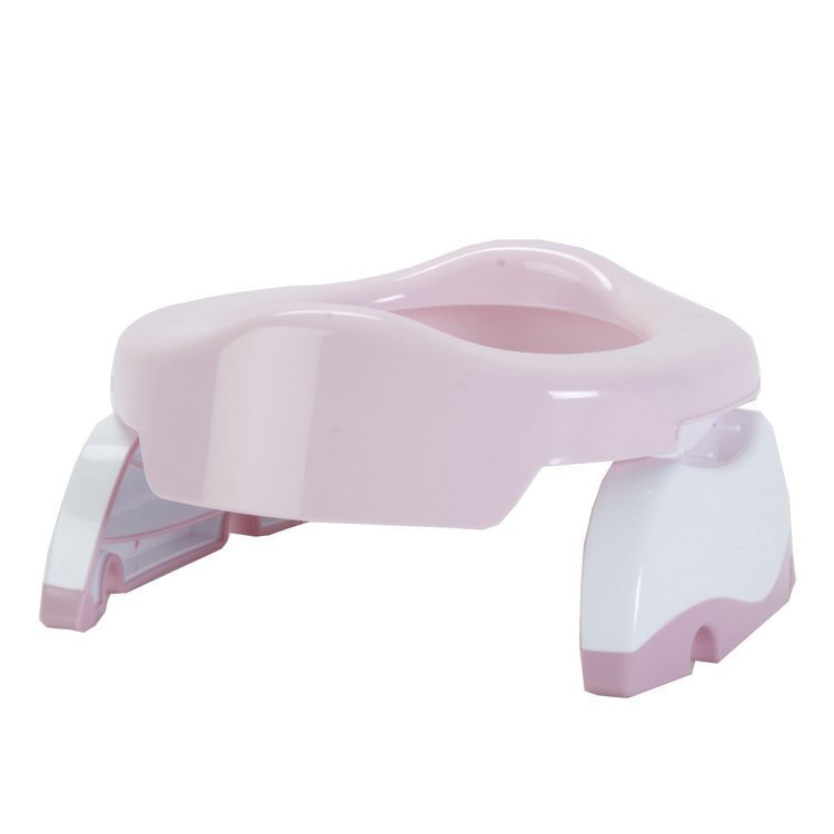 Travel potty and toilet trainer seat Potette Plus Pink