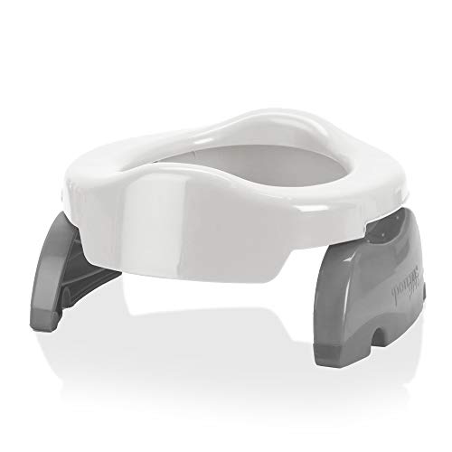 Travel potty and toilet trainer seat Potette Plus White