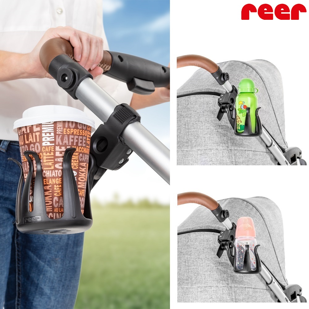 Cup holder for pram and stroller Reer Clip and Go
