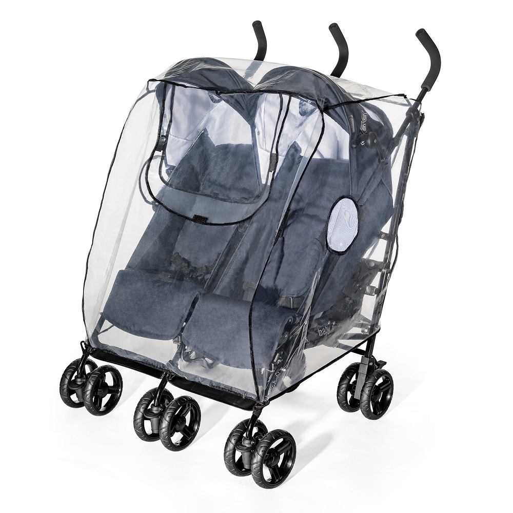 Rain Cover for Twin Prams Reer RainCover Twin