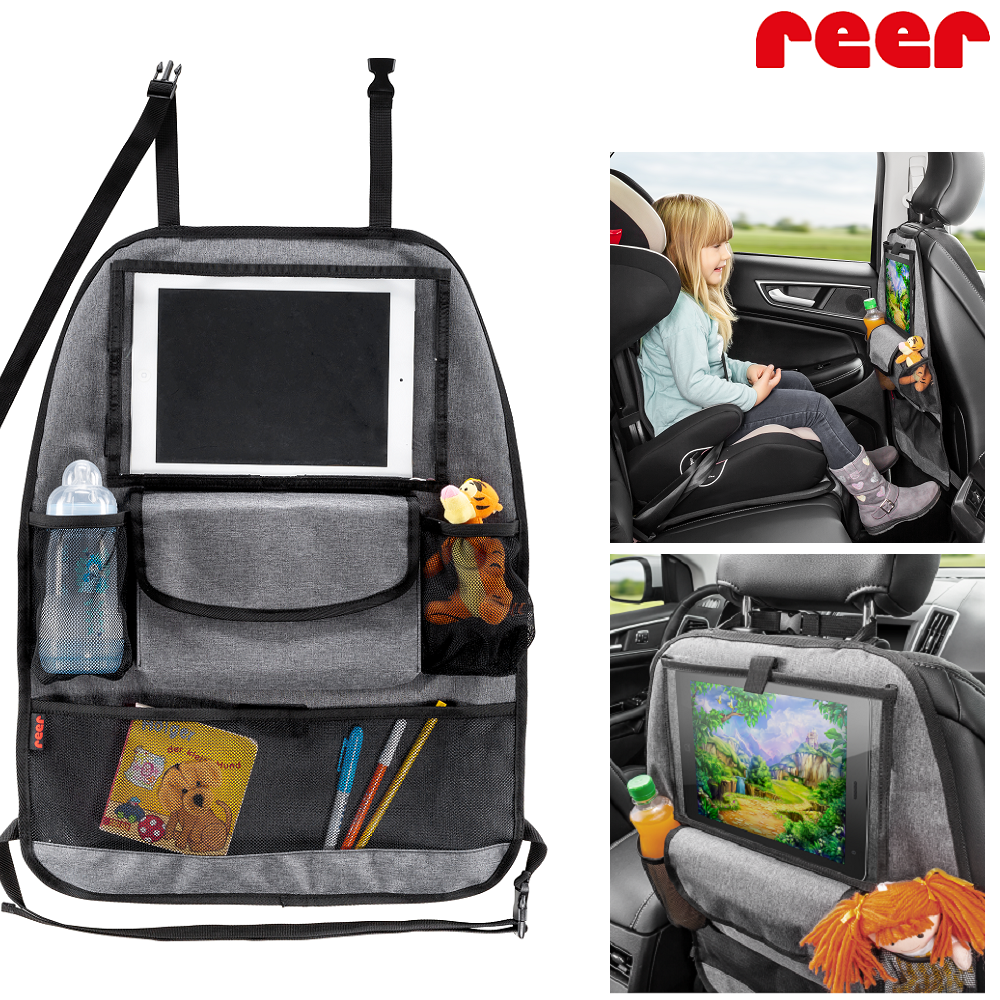 Backseat organizer with tablet holder Reer TravelKid