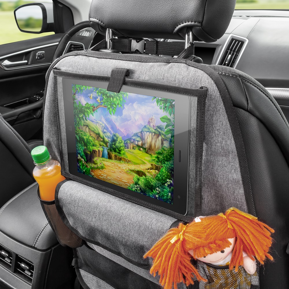 Car backseat organizer with tablet holder Reer TravelKid