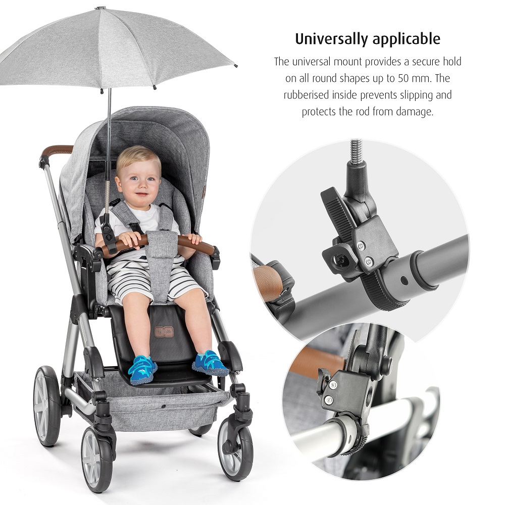 Sun umbrella for pram Reer Grey