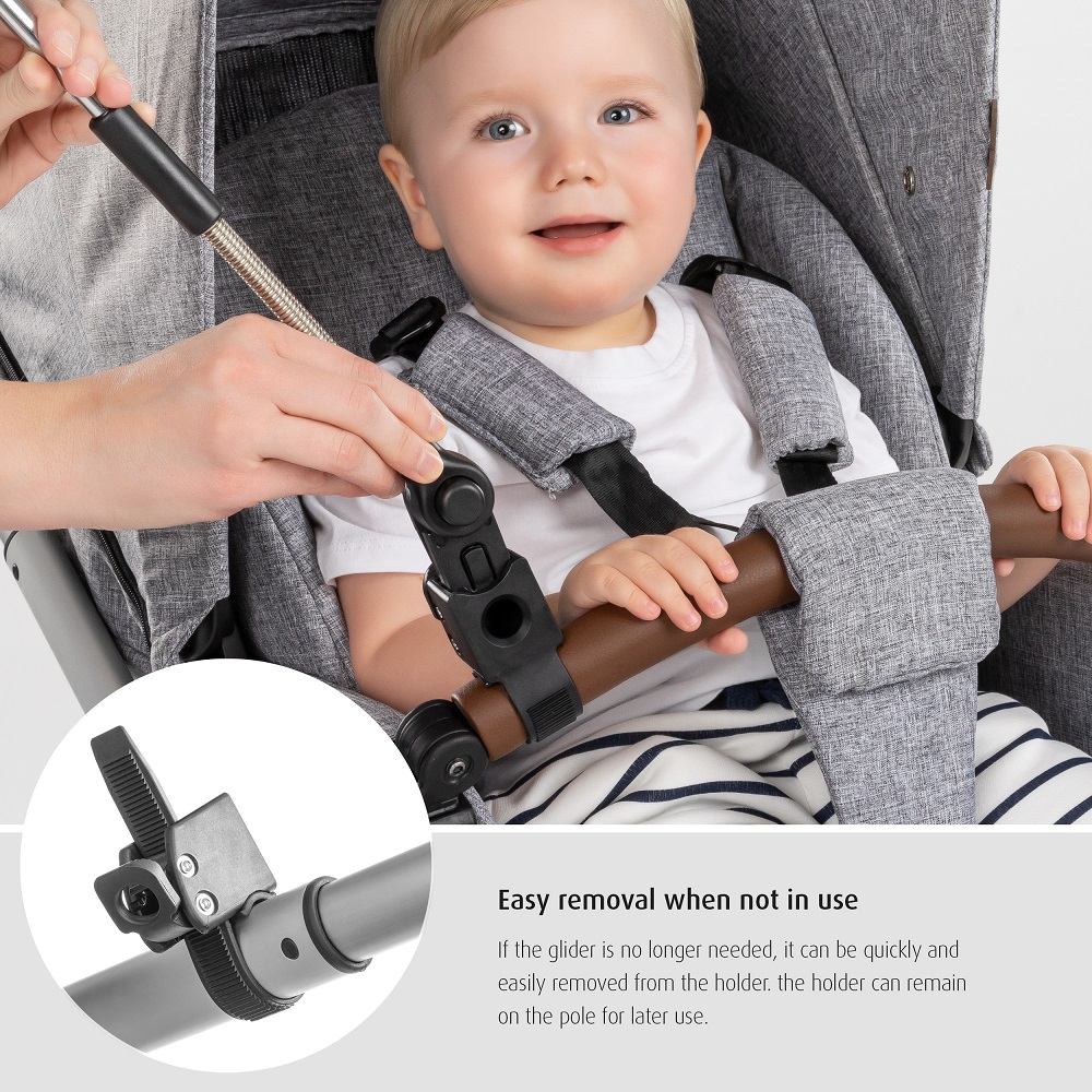 Sun umbrella for pram Reer Grey