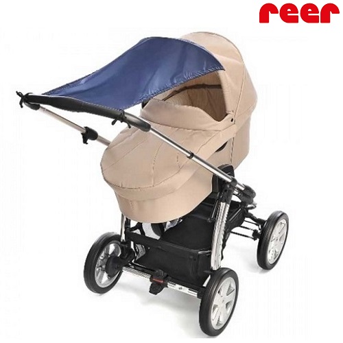 Sun shade for pram Reer Blue