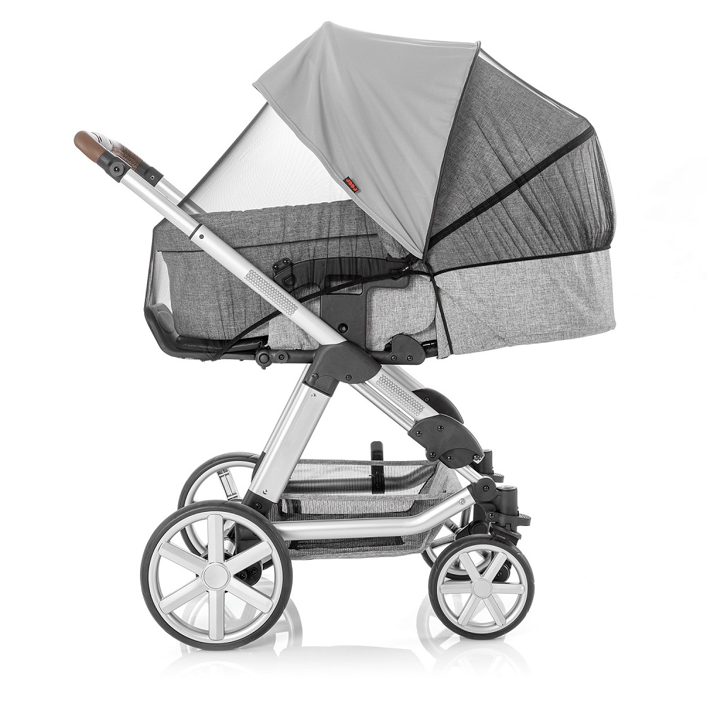 Sun shade and insect net for prams Reer ShineSafe Bite and Sun Grey