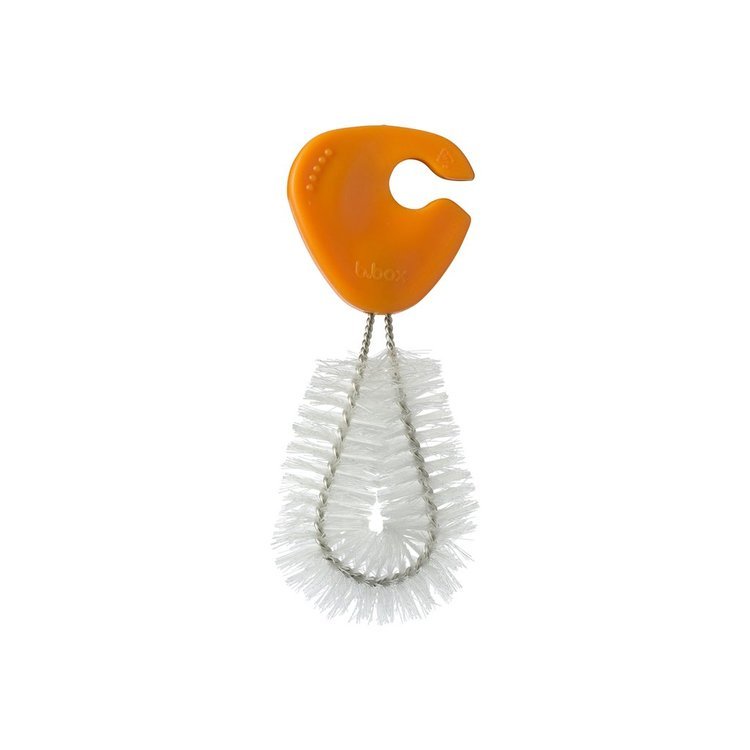 Cleaning brushes for baby bottles B.box Cleaning Brush Set Orange