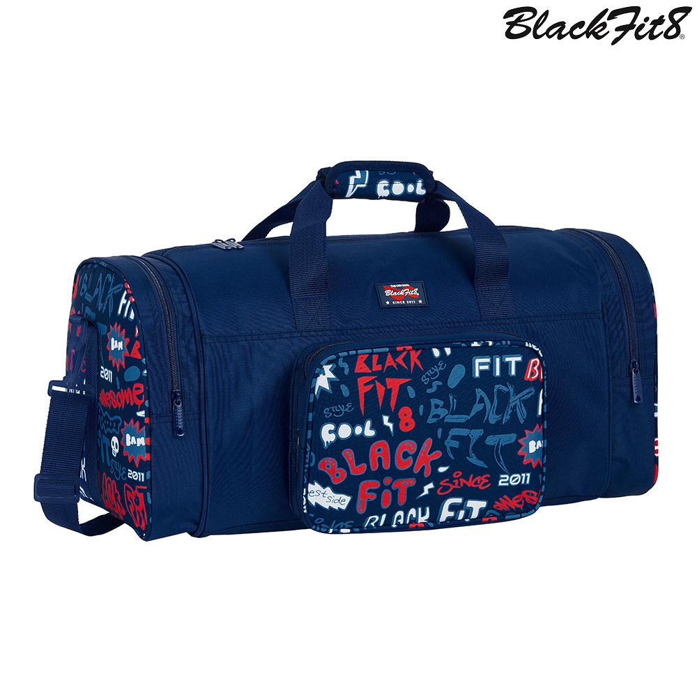 Kids' duffle bag Blackfit8 Letters