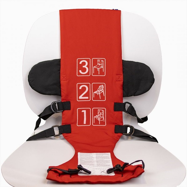 Travel high chair In The Pocket Baby Red