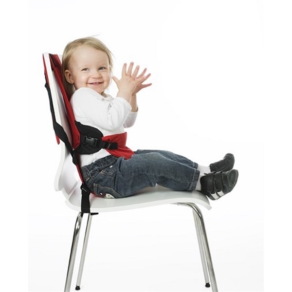 Travel high chair In The Pocket Baby Red