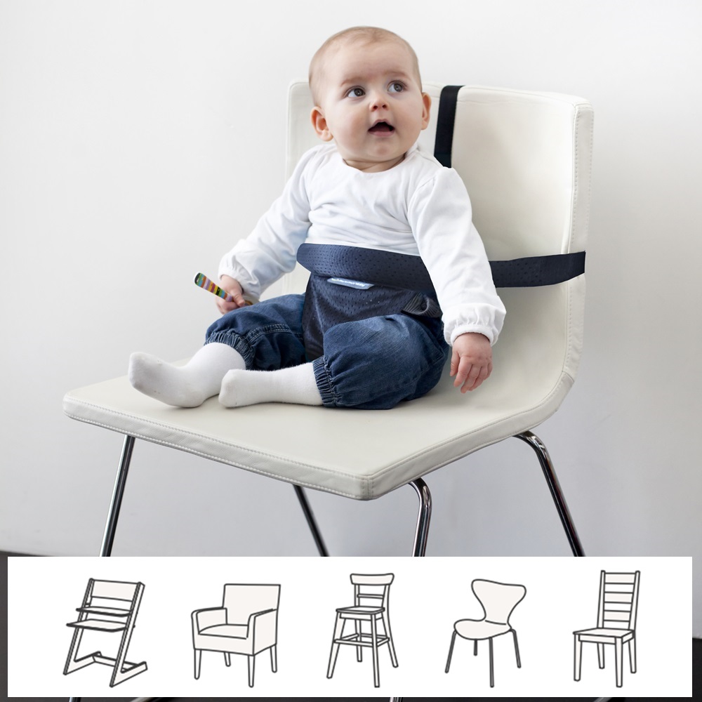 Travel High Chair - Minimonkey Pocket Minichair Black