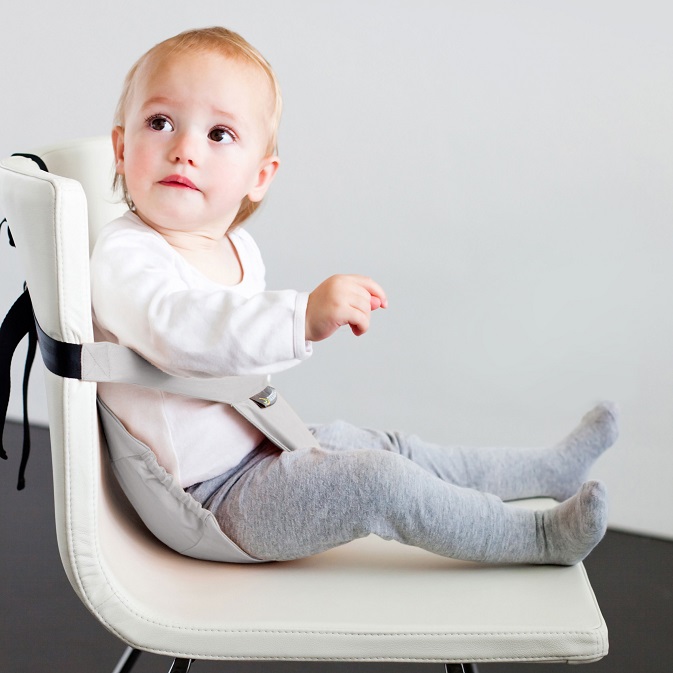 Travel high chair Minimonkey Minichair Light Grey