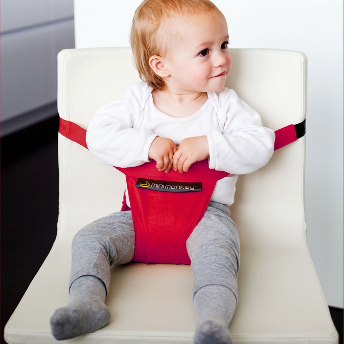 Baby sling Minimonkey Red