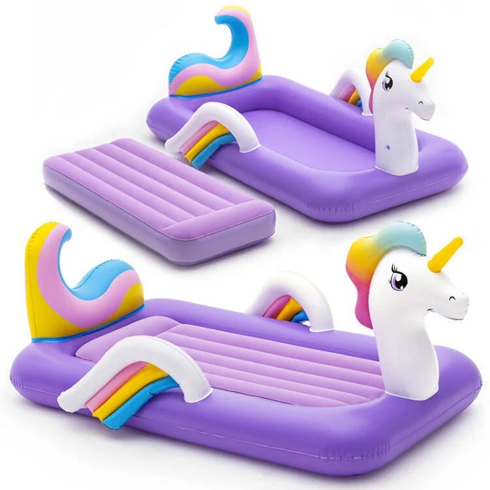 Inflatable travel bed for dids Bestway Unicorn