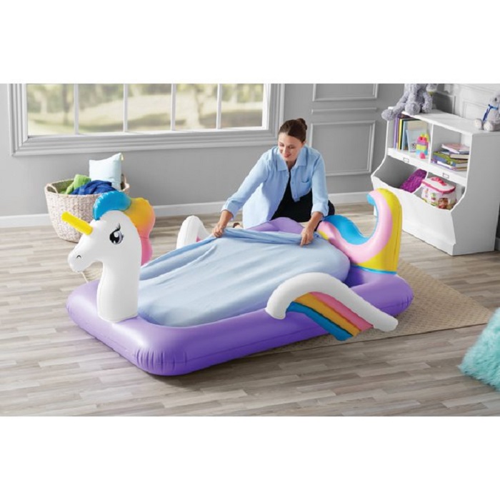 Inflatable travel bed for dids Bestway Unicorn