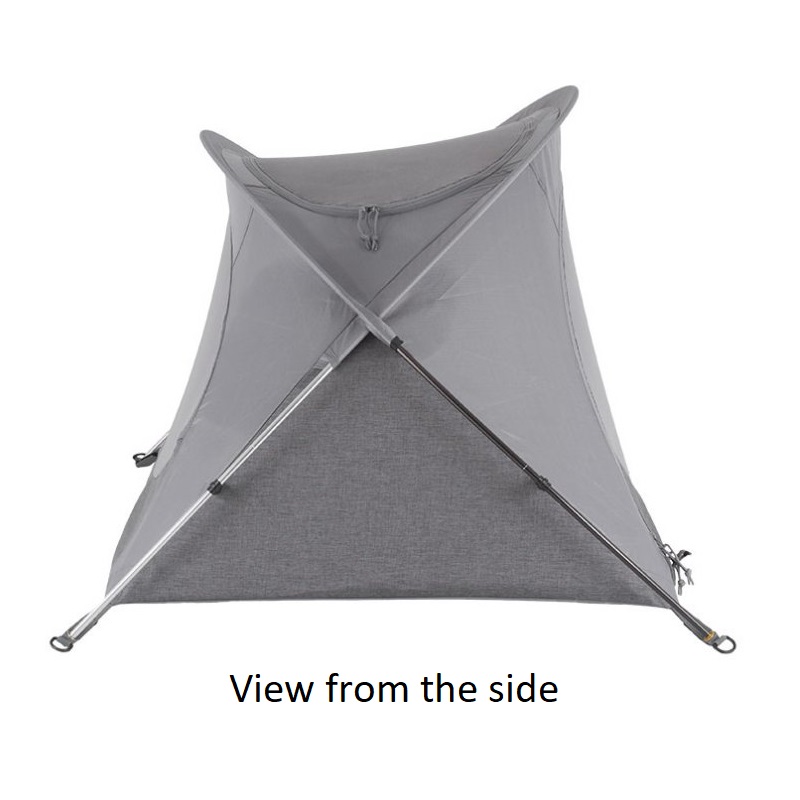 Travel Cot LittleLife Arc 2 Grey