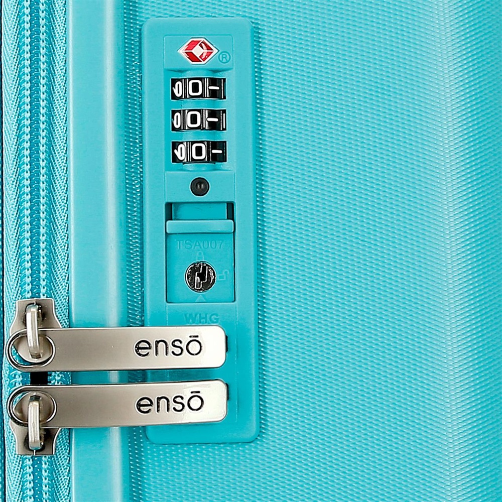 Suitcase for kids Enso Annie Turquoise Suitcase for kids Enso Annie Turquoise