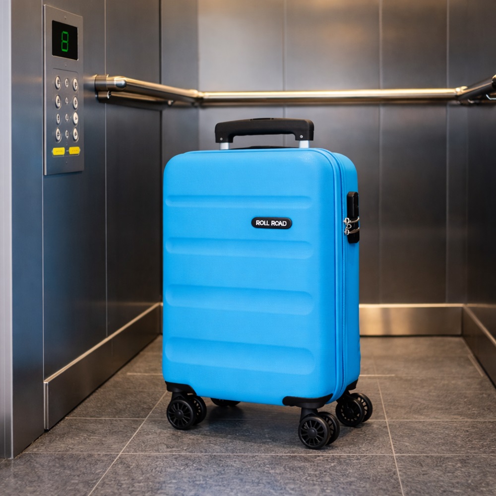 Suticase for kids Roll Road Flex Blue Suticase for kids Roll Road Flex Blue