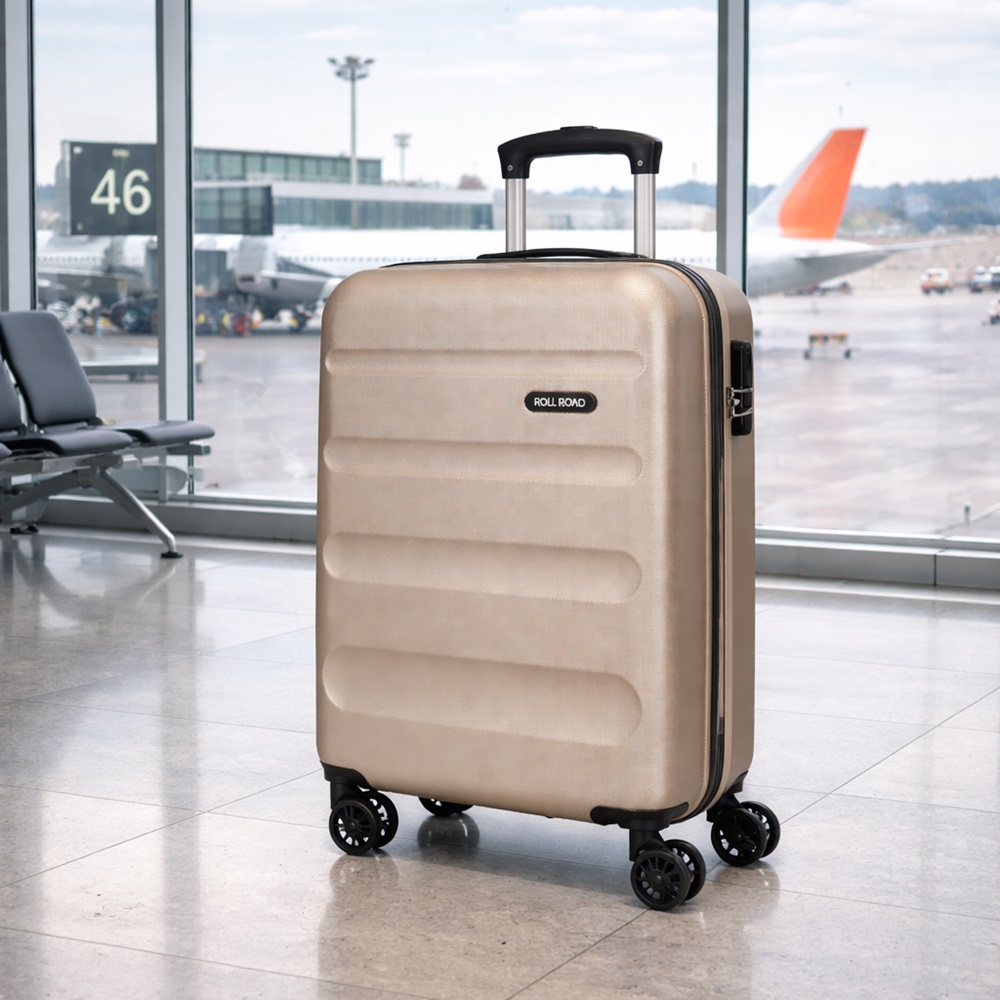 Suticase for kids Roll Road Flex Champagne